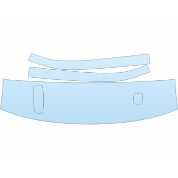 Precut PPF Kit – Clear Bra Paint Protection Film PAINT PROTECTION KIT - 2023 RAM RAM 3500 LIMITED LONGHORN ROOF PILLARS - PRECUT PPF CLEAR BRA WRAP