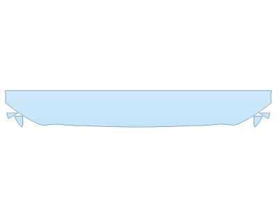 2025 RAM RAM 3500 LONE STAR HF 12 INCH - PRECUT PPF CLEAR BRA WRAP