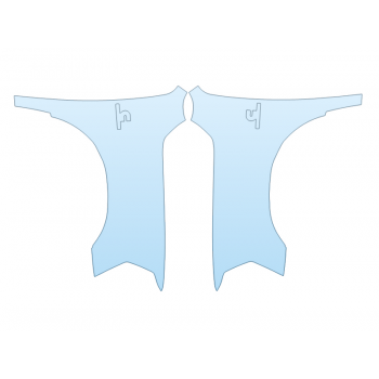 2025 RAM RAM 3500 LONE STAR FULL FENDERS - PRECUT PPF CLEAR BRA WRAP