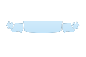 2027 FORD BRONCO HERITAGE EDITION HOOD FENDERS MIRRORS 24 INCH (WRAPPED EDGES)