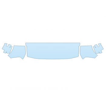 PAINT PROTECTION KIT - 2023 FORD BRONCO HERITAGE LIMITED EDITION HOOD FENDERS MIRRORS 24 INCH (WRAPPED EDGES) - PRECUT PPF CLEAR BRA WRAP