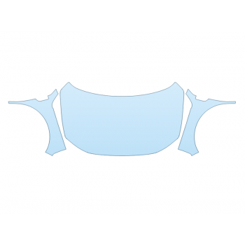 PAINT PROTECTION KIT - 2023 FORD BRONCO SPORT HERITAGE EDITION FULL HOOD FENDERS MIRRORS(WRAPPED EDGES) - PRECUT PPF CLEAR BRA WRAP