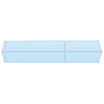 PAINT PROTECTION KIT - 2023 FORD BRONCO SPORT HERITAGE EDITION ROCKERS - PRECUT PPF CLEAR BRA WRAP