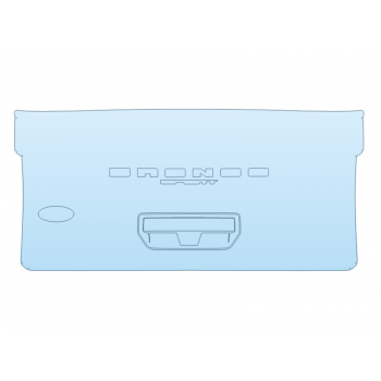 PAINT PROTECTION KIT - 2023 FORD BRONCO SPORT HERITAGE EDITION TRUNK - PRECUT PPF CLEAR BRA WRAP