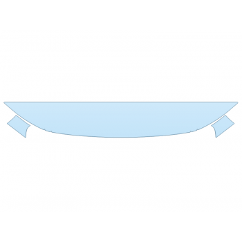 PAINT PROTECTION KIT - 2023 FORD BRONCO SPORT HERITAGE LIMITED EDITION HOOD FENDERS MIRRORS 12 INCH (WRAPPED EDGES) - PRECUT PPF CLEAR BRA WRAP