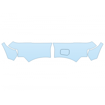 PAINT PROTECTION KIT - 2023 FORD BRONCO SPORT HERITAGE LIMITED EDITION REAR FULL FENDERS - PRECUT PPF CLEAR BRA WRAP