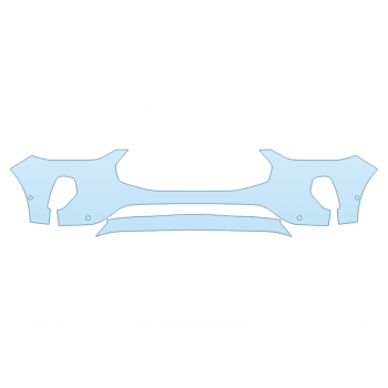 PAINT PROTECTION KIT - 2025 FORD ESCAPE ACTIVE BUMPER WITH SENSORS - PRECUT PPF CLEAR BRA WRAP