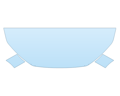 PAINT PROTECTION KIT - 2025 FORD ESCAPE ACTIVE HOOD FENDERS MIRRORS 24 INCH (WRAPPED EDGES) - PRECUT PPF CLEAR BRA WRAP