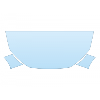 PAINT PROTECTION KIT - 2023 FORD ESCAPE ACTIVE HOOD FENDERS MIRRORS 30 IN(WRAPPED EDGES) - PRECUT PPF CLEAR BRA WRAP