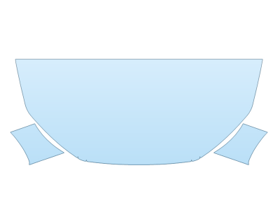 PAINT PROTECTION KIT - 2025 FORD ESCAPE ACTIVE HOOD FENDERS MIRRORS 30 IN(WRAPPED EDGES) - PRECUT PPF CLEAR BRA WRAP
