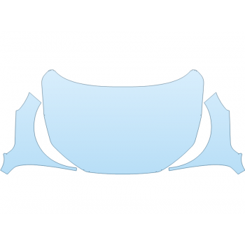 PAINT PROTECTION KIT - 2025 FORD ESCAPE ACTIVE FULL HOOD FENDERS MIRRORS(WRAPPED EDGES) - PRECUT PPF CLEAR BRA WRAP