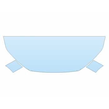 PAINT PROTECTION KIT - 2025 FORD ESCAPE PLATINUM HOOD FENDERS MIRRORS 24 INCH (WRAPPED EDGES) - PRECUT PPF CLEAR BRA WRAP