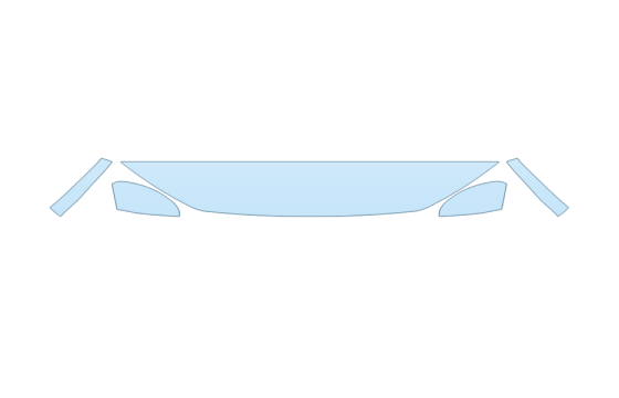 Precut PPF Kit – Clear Bra Paint Protection Film PAINT PROTECTION KIT - 2027 FORD ESCAPE PLUG-IN HYBRID HOOD FENDERS MIRRORS 12 INCH - PRECUT PPF CLEAR BRA WRAP