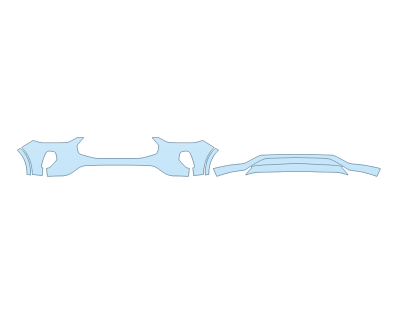 2023 FORD ESCAPE ST-LINE BUMPER (MULTI PIECE)