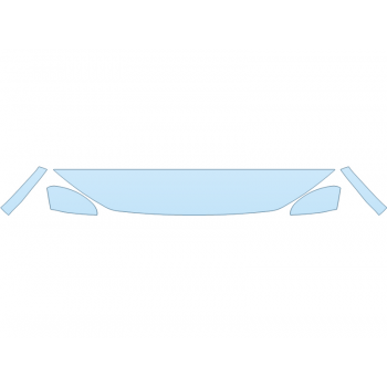 PAINT PROTECTION KIT - 2025 FORD ESCAPE ST-LINE HOOD FENDERS MIRRORS 12 INCH - PRECUT PPF CLEAR BRA WRAP