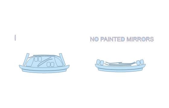 PAINT PROTECTION KIT - 2027 FORD ESCAPE ST-LINE MIRRORS DOOR CUPS DOOR EDGES - PRECUT PPF CLEAR BRA WRAP