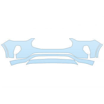 Precut PPF Kit – Clear Bra Paint Protection Film PAINT PROTECTION KIT - 2023 FORD ESCAPE ST-LINE ELITE BUMPER - PRECUT PPF CLEAR BRA WRAP