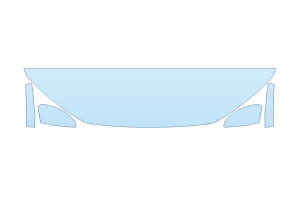 2027 FORD ESCAPE ST-LINE ELITE HOOD FENDERS MIRRORS 18 INCH (WRAPPED EDGES)