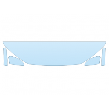 PAINT PROTECTION KIT - 2023 FORD ESCAPE ST-LINE ELITE HOOD FENDERS MIRRORS 18 INCH (WRAPPED EDGES) - PRECUT PPF CLEAR BRA WRAP