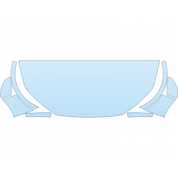 PAINT PROTECTION KIT - 2023 FORD ESCAPE ST-LINE ELITE HOOD FENDERS MIRRORS 30 IN - PRECUT PPF CLEAR BRA WRAP