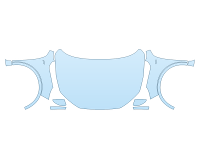 PAINT PROTECTION KIT - 2025 FORD ESCAPE ST-LINE ELITE FULL HOOD FENDERS MIRRORS - PRECUT PPF CLEAR BRA WRAP