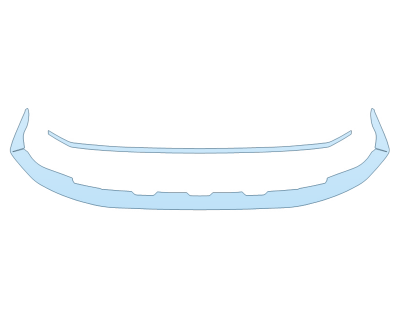 PAINT PROTECTION KIT - 2025 FORD ESCAPE ST-LINE ELITE GRILL - PRECUT PPF CLEAR BRA WRAP