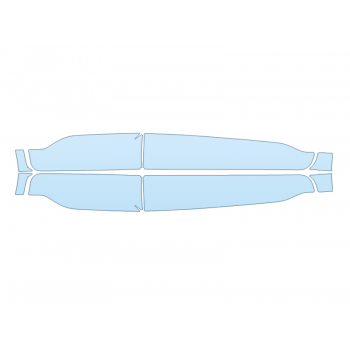 PAINT PROTECTION KIT - 2023 FORD ESCAPE ST-LINE ELITE ROCKERS - PRECUT PPF CLEAR BRA WRAP