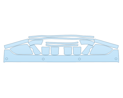 PAINT PROTECTION KIT - 2023 FORD EXPEDITION KING RANCH REAR BUMPER MIRRORS DOOR CUPS DOOR EDGES - PRECUT PPF CLEAR BRA WRAP