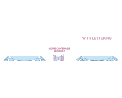 PAINT PROTECTION KIT - 2023 FORD EXPEDITION TIMBERLINE HOOD FENDERS MIRRORS 12 INCH - PRECUT PPF CLEAR BRA WRAP