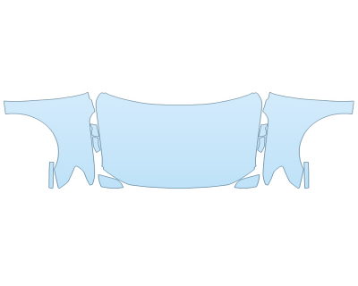 PAINT PROTECTION KIT - 2023 FORD EXPEDITION TIMBERLINE FULL HOOD FENDERS MIRRORS(WRAPPED EDGES) - PRECUT PPF CLEAR BRA WRAP