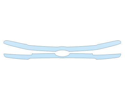 PAINT PROTECTION KIT - 2023 FORD EXPEDITION TIMBERLINE GRILL - PRECUT PPF CLEAR BRA WRAP