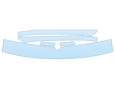 PAINT PROTECTION KIT - 2023 FORD EXPEDITION TIMBERLINE ROOF PILLARS - PRECUT PPF CLEAR BRA WRAP