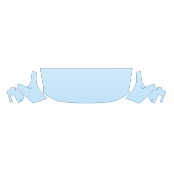 PAINT PROTECTION KIT - 2023 FORD F-150 RAPTOR HOOD FENDERS MIRRORS 30 IN(WRAPPED EDGES) - PRECUT PPF CLEAR BRA WRAP