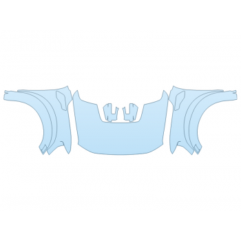 Precut PPF Kit – Clear Bra Paint Protection Film PAINT PROTECTION KIT - 2023 FORD F-150 RAPTOR FULL HOOD FENDERS MIRRORS - PRECUT PPF CLEAR BRA WRAP