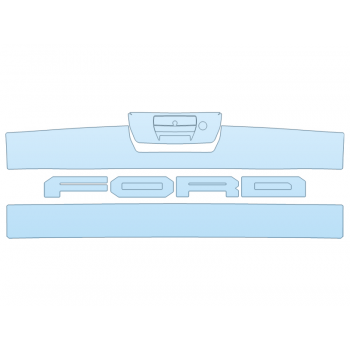 Precut PPF Kit – Clear Bra Paint Protection Film PAINT PROTECTION KIT - 2023 FORD F-150 RAPTOR TAILGATE KIT - PRECUT PPF CLEAR BRA WRAP
