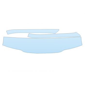 PAINT PROTECTION KIT - 2023 FORD F-150 RAPTOR ROOF PILLARS - PRECUT PPF CLEAR BRA WRAP