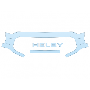 PAINT PROTECTION KIT - 2023 FORD F-150 SHELBY SUPER SNAKE GRILL - PRECUT PPF CLEAR BRA WRAP