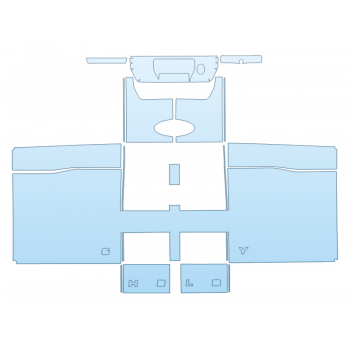 PAINT PROTECTION KIT - 2023 FORD F-150 SHELBY SUPER SNAKE SPORT TAILGATE KIT - PRECUT PPF CLEAR BRA WRAP