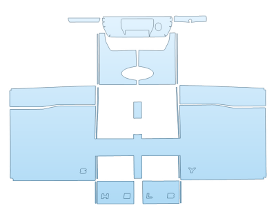 PAINT PROTECTION KIT - 2023 FORD F-150 SHELBY SUPER SNAKE SPORT TAILGATE KIT - PRECUT PPF CLEAR BRA WRAP