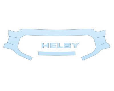 PAINT PROTECTION KIT - 2023 FORD F-150 SHELBY SUPER SNAKE SPORT GRILL - PRECUT PPF CLEAR BRA WRAP