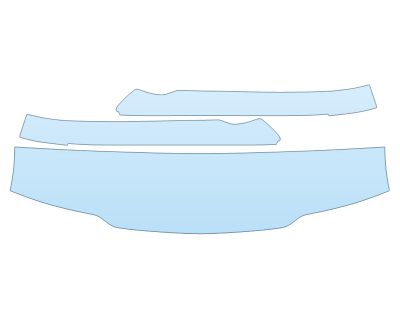 PAINT PROTECTION KIT - 2023 FORD F-150 SHELBY SUPER SNAKE SPORT ROOF PILLARS - PRECUT PPF CLEAR BRA WRAP