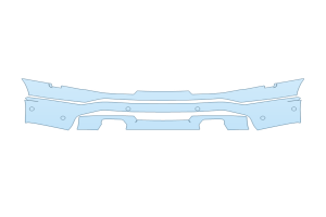 2027 FORD F-150 LIGHTNING LARIAT BUMPER WITH SENSORS