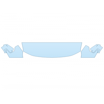 PAINT PROTECTION KIT - 2023 FORD F-150 LIGHTNING LARIAT HOOD FENDERS MIRRORS 24 INCH - PRECUT PPF CLEAR BRA WRAP