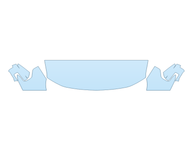 Precut PPF Kit – Clear Bra Paint Protection Film PAINT PROTECTION KIT - 2023 FORD F-150 LIGHTNING LARIAT HOOD FENDERS MIRRORS 24 INCH (WRAPPED EDGES) - PRECUT PPF CLEAR BRA WRAP
