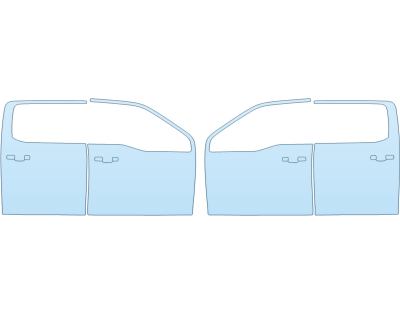 Precut PPF Kit – Clear Bra Paint Protection Film PAINT PROTECTION KIT - 2023 FORD F-150 LIGHTNING LARIAT FULL DOORS - PRECUT PPF CLEAR BRA WRAP