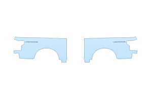 2027 FORD F-150 LIGHTNING LARIAT REAR FULL FENDERS