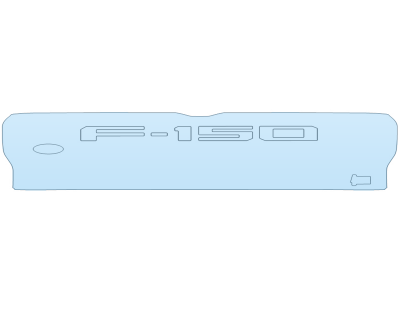 Precut PPF Kit – Clear Bra Paint Protection Film PAINT PROTECTION KIT - 2023 FORD F-150 LIGHTNING LARIAT TAILGATE - PRECUT PPF CLEAR BRA WRAP