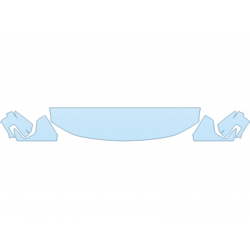 PAINT PROTECTION KIT - 2023 FORD F-150 LIGHTNING PLATINUM HOOD FENDERS MIRRORS 18 INCH - PRECUT PPF CLEAR BRA WRAP