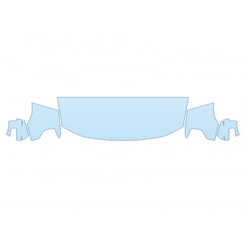 PAINT PROTECTION KIT - 2023 FORD F-150 LIGHTNING PLATINUM HOOD FENDERS MIRRORS 30 IN - PRECUT PPF CLEAR BRA WRAP