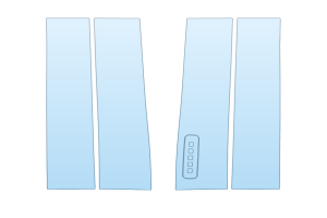 2027 FORD F-150 LIGHTNING PLATINUM B PILLARS